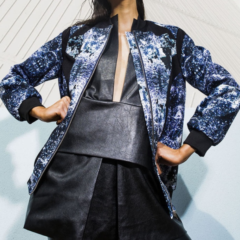 Finders Keepers NWT bomber All I Need jacket XS